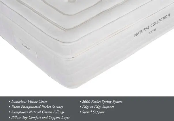 Baker and Wells Vogue 2600 Mattress