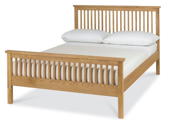 Bentley Atlanta Oak High Foot End Bed Frame