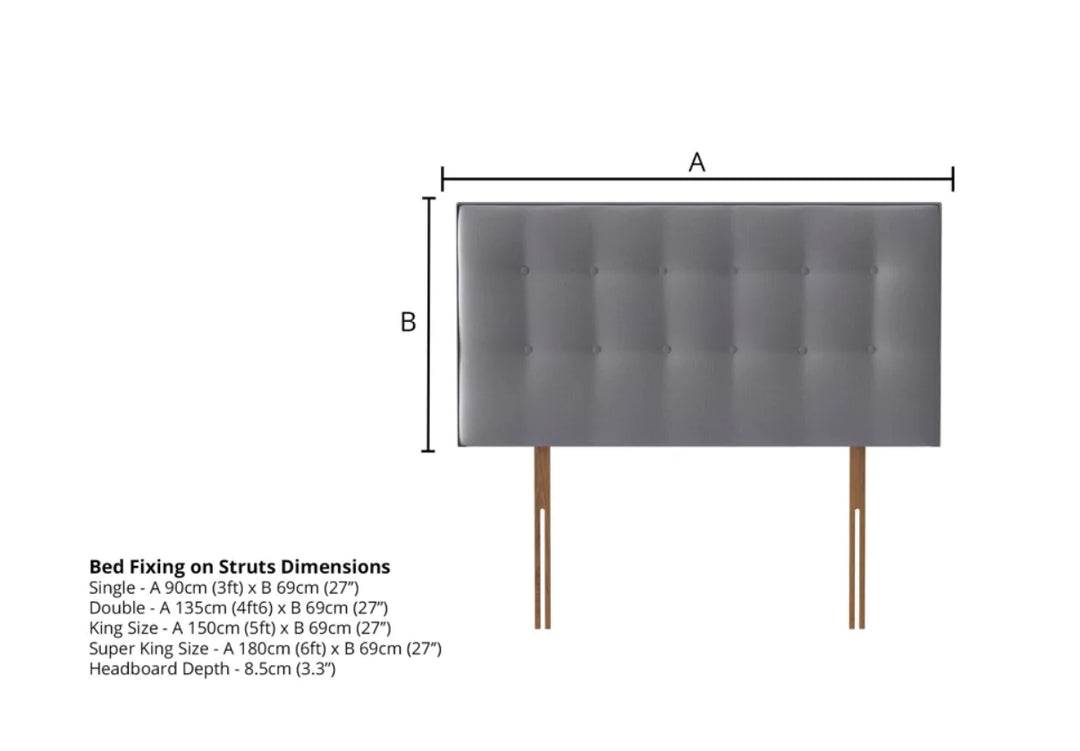 Silentnight Hayez Strutted Headboard