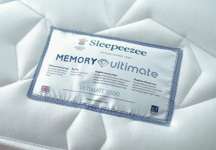 Sleepeezee Memory Ultimate 9500 Mattress + Premium Divan Bed