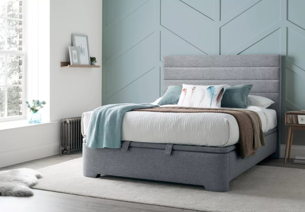 Kaydian Appleby Ottoman Bed Frame King Marbella Grey