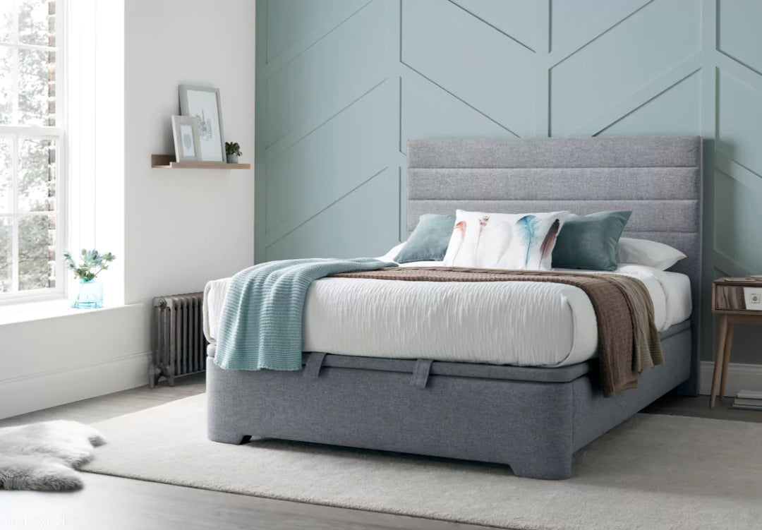 Kaydian Appleby Ottoman Bed Frame King Marbella Grey