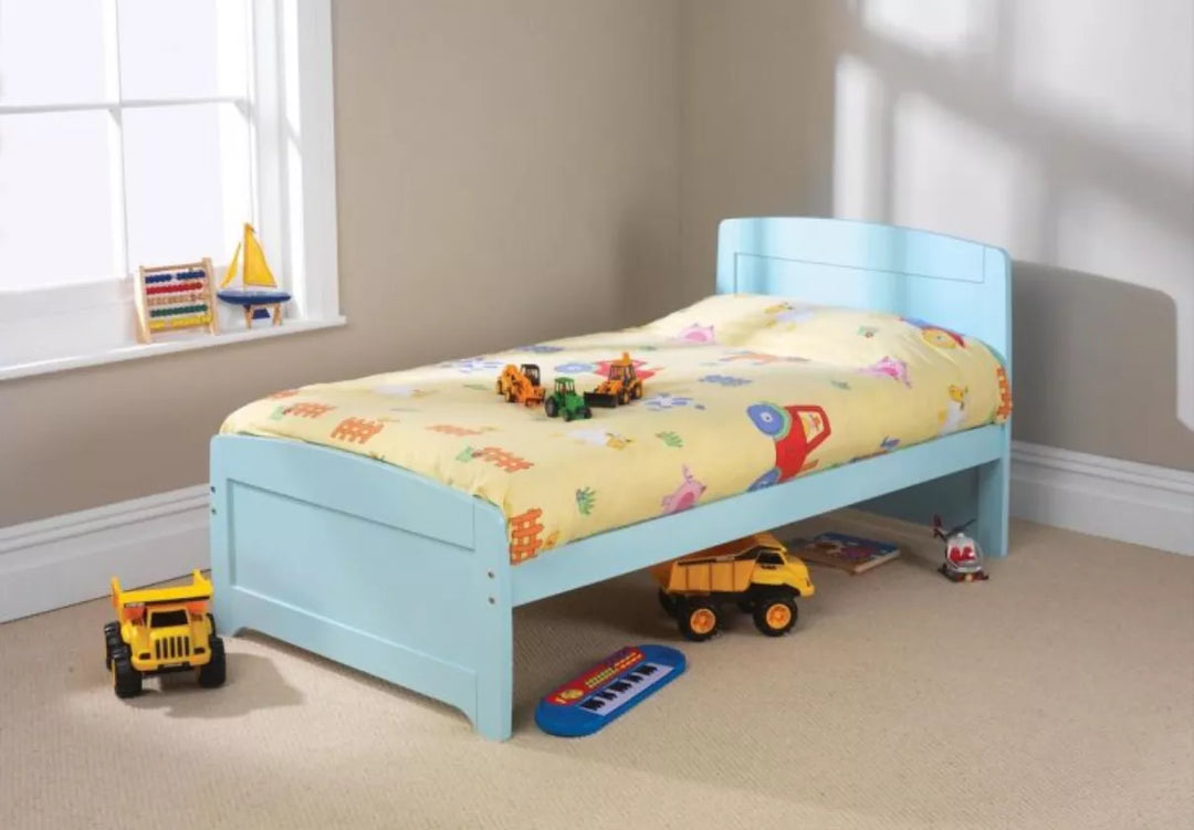 Friendship Mill Rainbow Kids Bed Frame Single Blue Finish