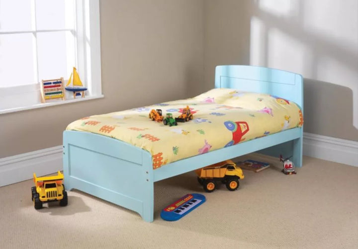 Friendship Mill Rainbow Kids Bed Frame Single Blue Finish