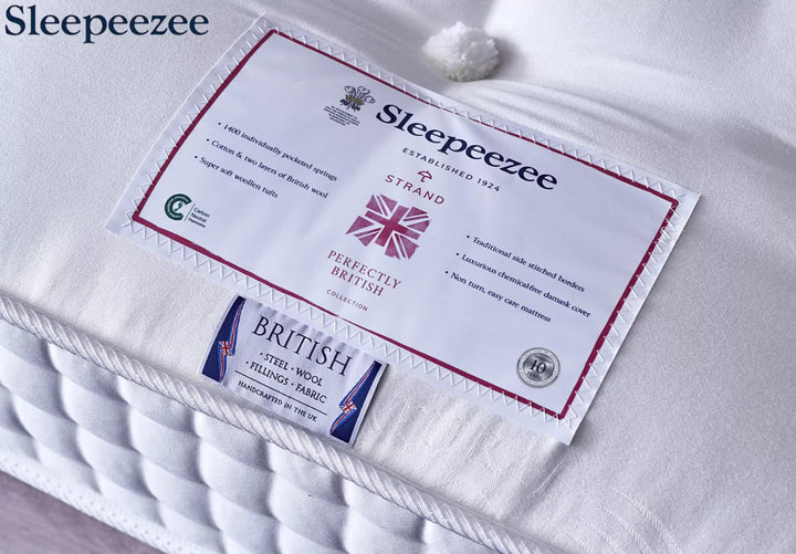 Sleepeezee Perfectly British Strand 1400 Mattress