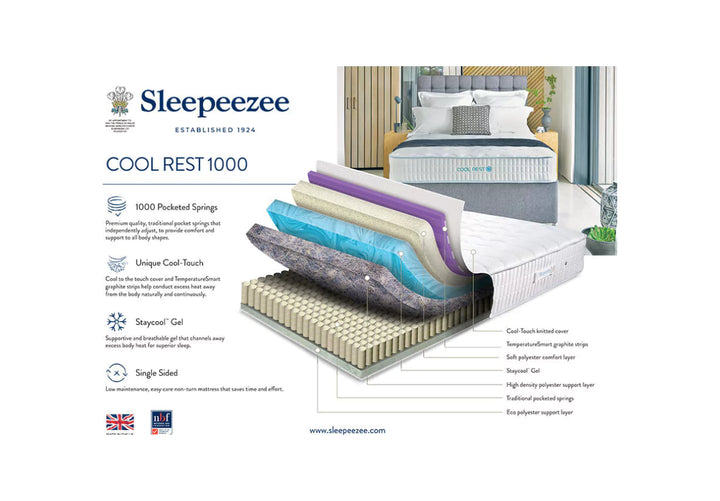 Sleepeezee Cool Rest 1000 Mattress