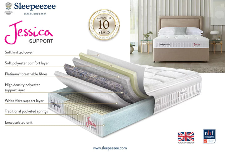 Sleepeezee Jessica Support 800 Mattress