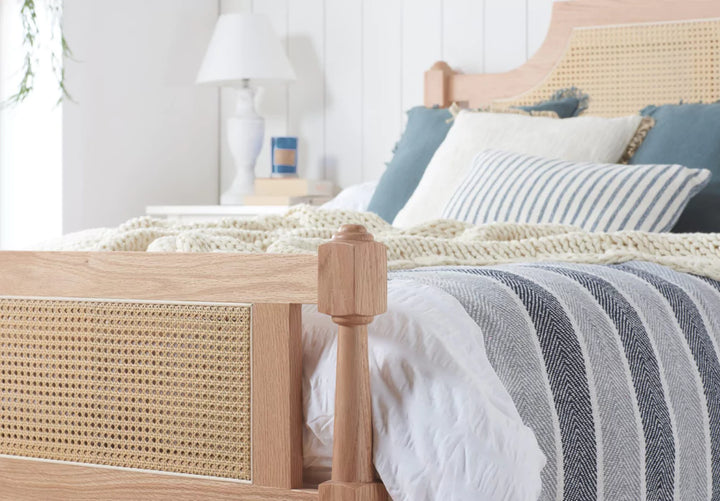 Birlea Geneva Rattan Bed Frame