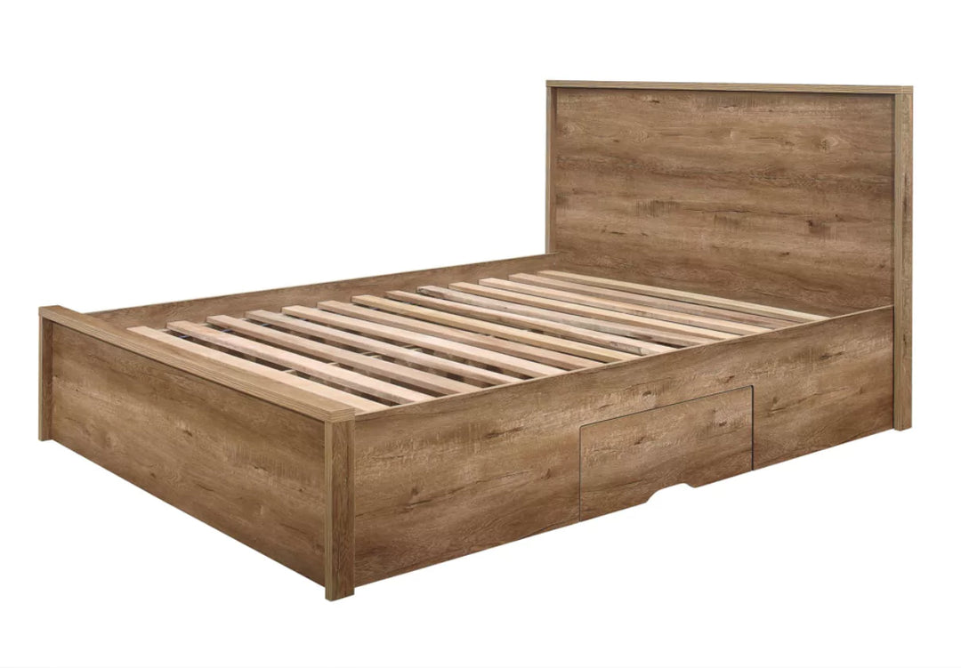 Birlea Stockwell Rustic Oak Bed Frame