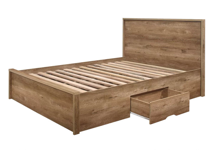 Birlea Stockwell Rustic Oak Bed Frame