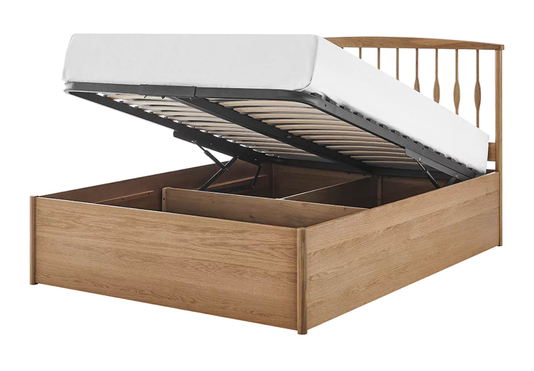 Limelight Juno Oak Ottoman Bed Frame