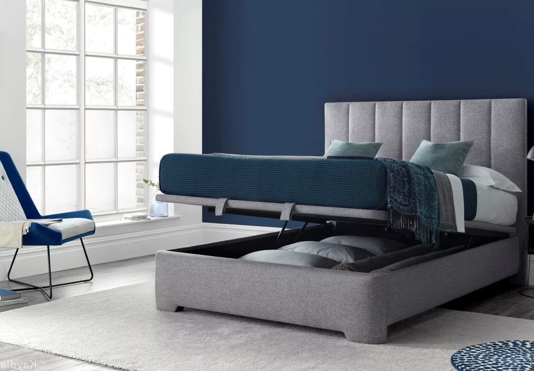Kaydian Medburn Ottoman Bed Frame Grey (Spirit Silver)