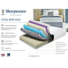 Load image into Gallery viewer, Sleepeezee Cool Rest 1000 Mattress
