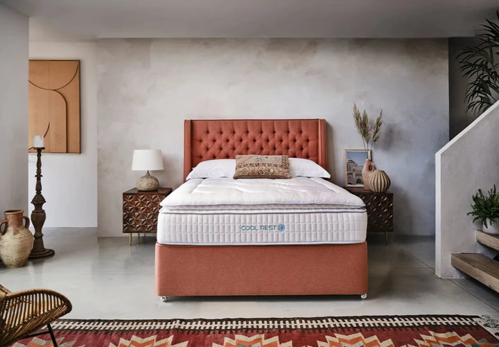 Sleepeezee Cool Rest 2400 Mattress + Premium Divan Bed