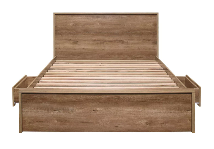 Birlea Stockwell Rustic Oak Bed Frame