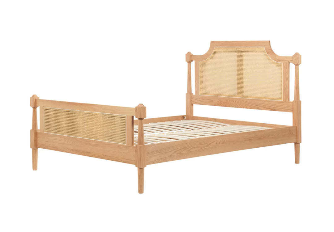 Birlea Geneva Rattan Bed Frame