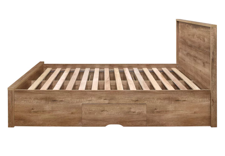 Birlea Stockwell Rustic Oak Bed Frame