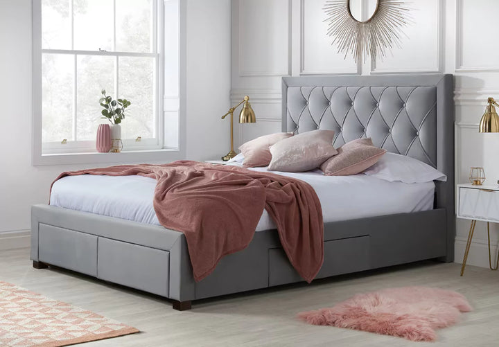 Birlea Woodbury Fabric Bed Frame