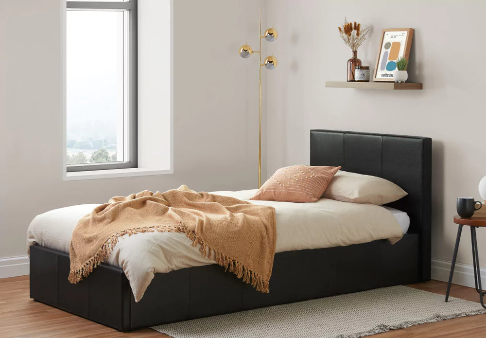 Birlea Berlin Faux Leather Ottoman Bed Frame