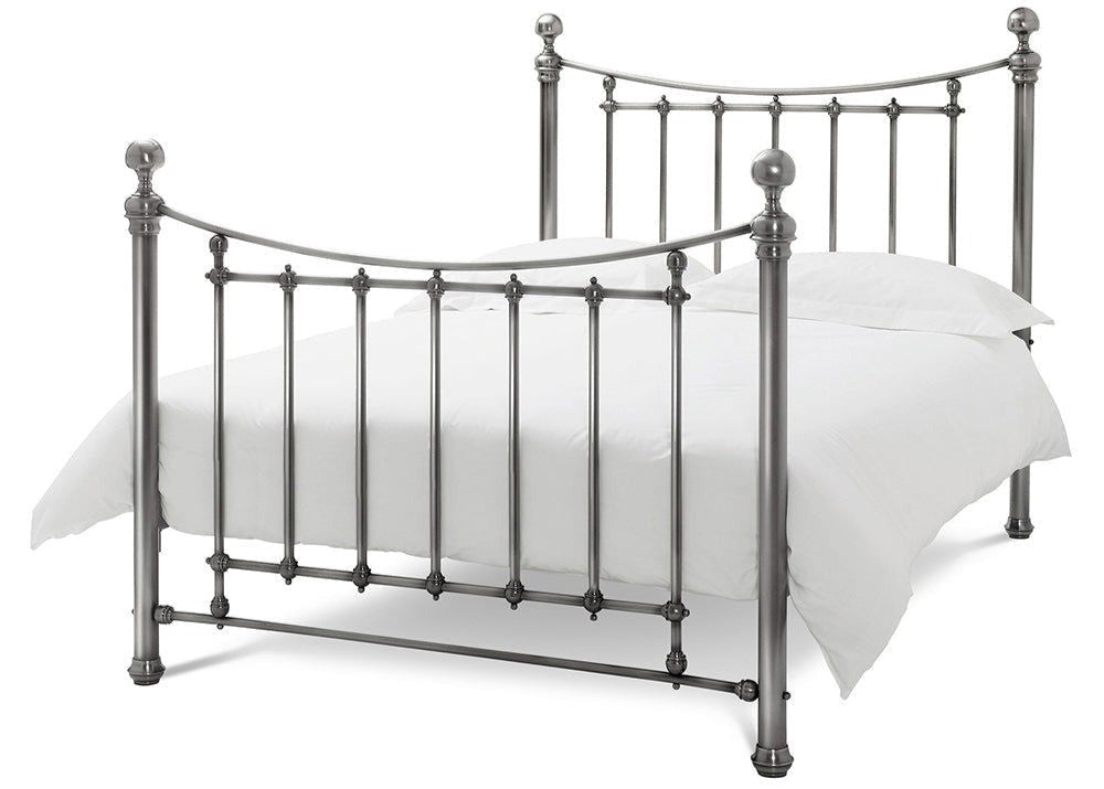 Bentley Isabelle Antique Nickel Bed Frame
