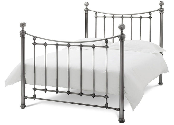 Bentley Isabelle Antique Nickel Bed Frame