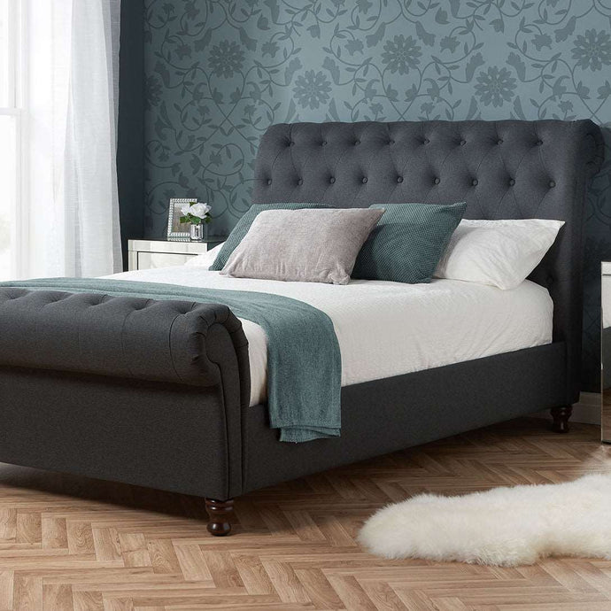 Birlea Castello Bed Frame Charcoal