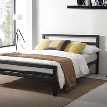 Load image into Gallery viewer, Time Living City Block Bed Frame Black
