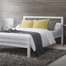 Load image into Gallery viewer, Time Living City Block Bed Frame White

