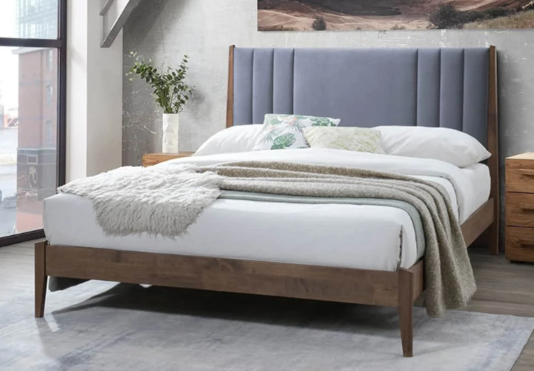 Time Living Cheslyn Bed Frame Dark Grey