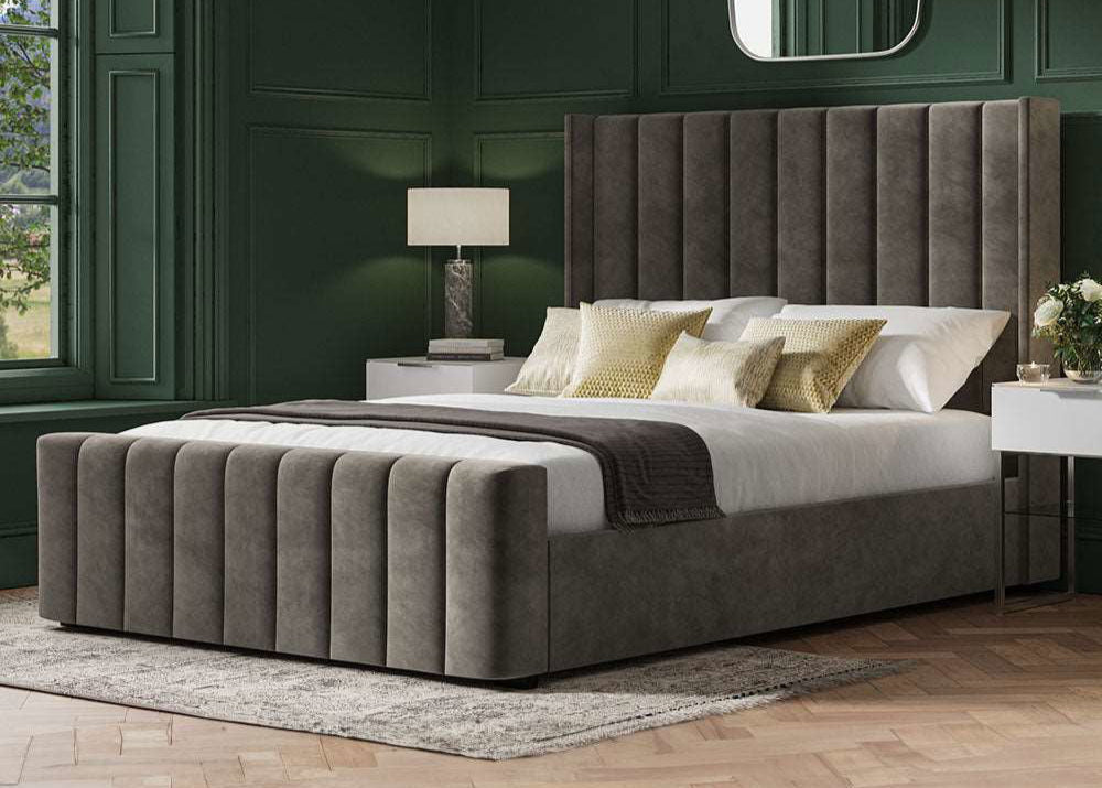 Emporia Kilworth Ottoman Bed Frame Mid Grey