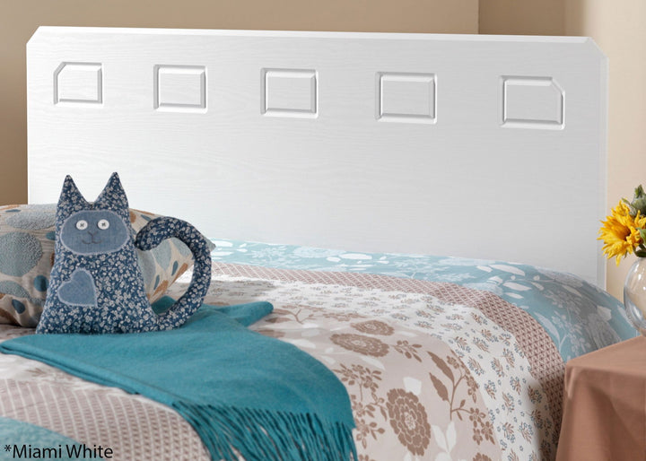 Friendship Mill Miami Headboard White