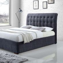 Load image into Gallery viewer, Time Living Hamilton Bed Frame Dark Grey
