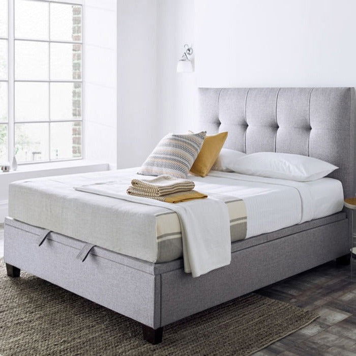 Kaydian Walkworth Ottoman Bed Frame Art Grey