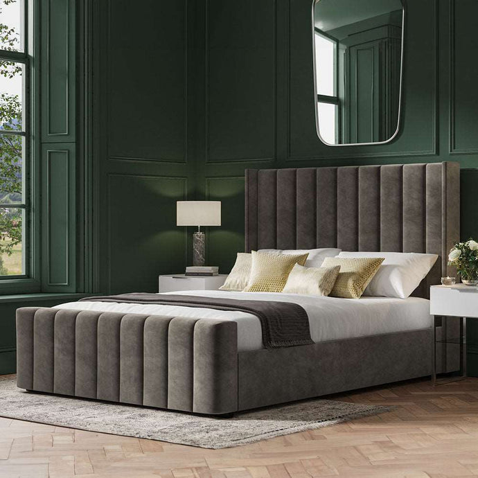 Emporia Kilworth Ottoman Bed Frame Mid Grey