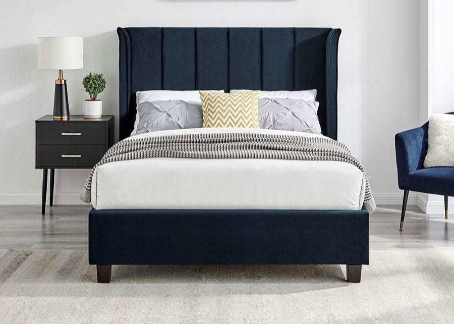 Limelight Polaris Bed Frame Navy Blue