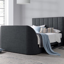 Load image into Gallery viewer, Kaydian Medway TV Ottoman Bed Frame Pendle Slate
