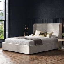 Load image into Gallery viewer, Emporia Oakham Ottoman Bed Frame Light Grey
