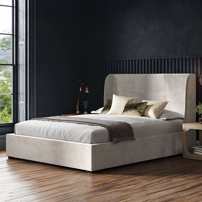 Emporia Oakham Ottoman Bed Frame Light Grey