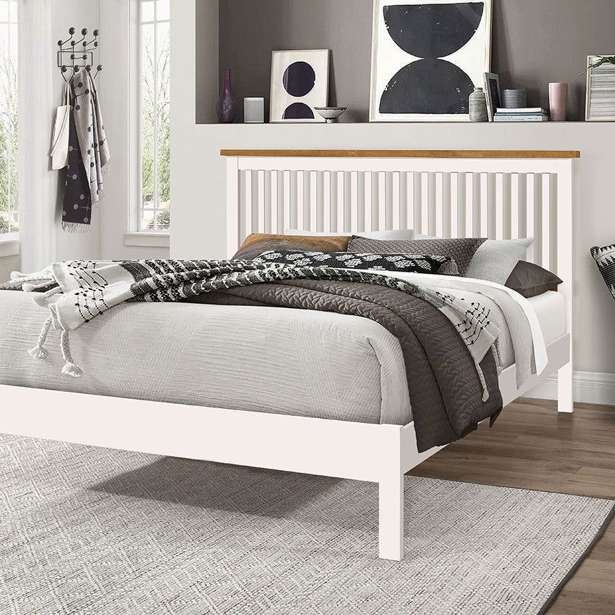 Time Living Ascot Bed Frame White