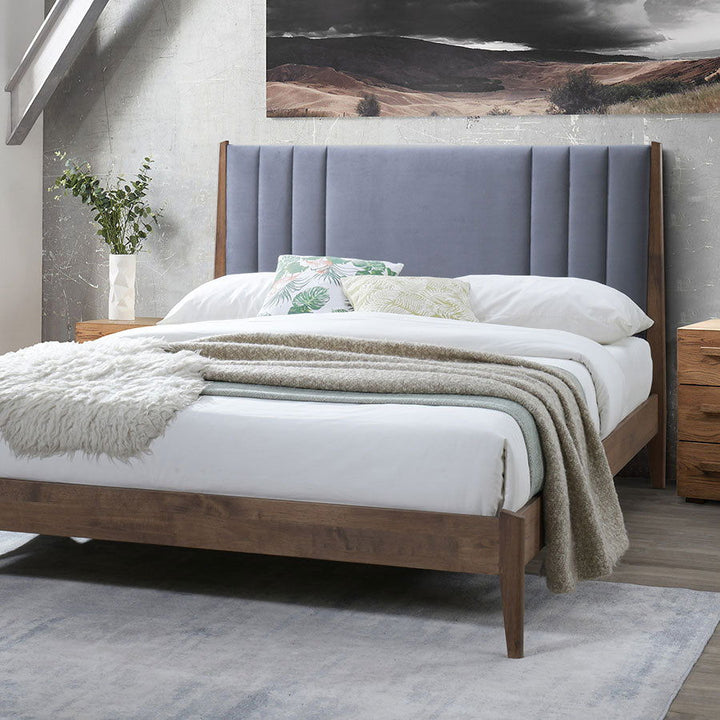 Time Living Cheslyn Bed Frame Dark Grey