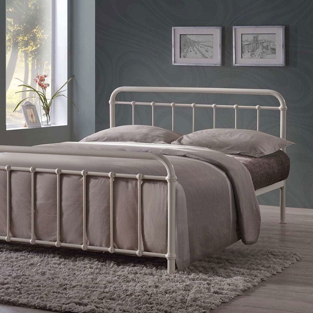 Time Living Miami Bed Frame Ivory