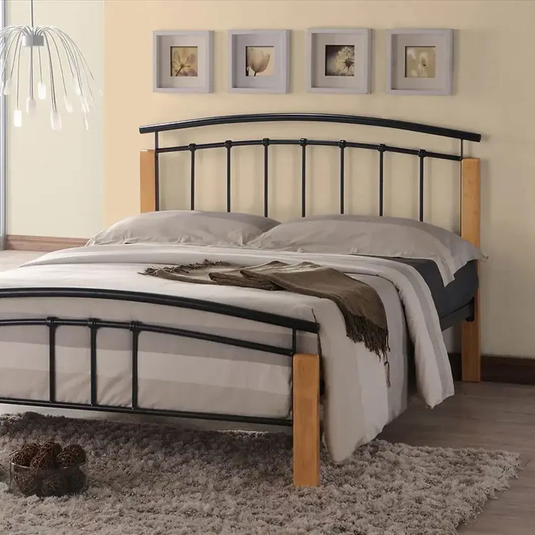 Time Living Tetras Bed Frame Black