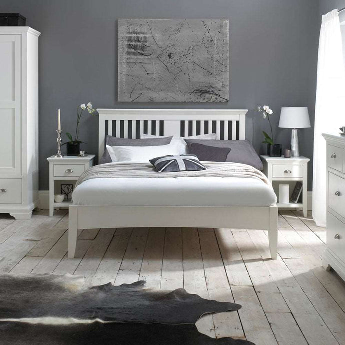 Bentley Hampstead White Bed Frame