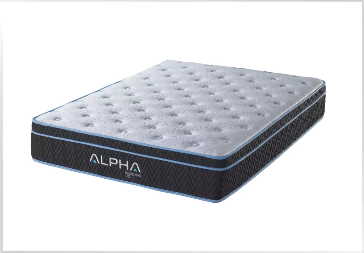 Alpha Bedding Co Zeta Premium Hybrid Mattress