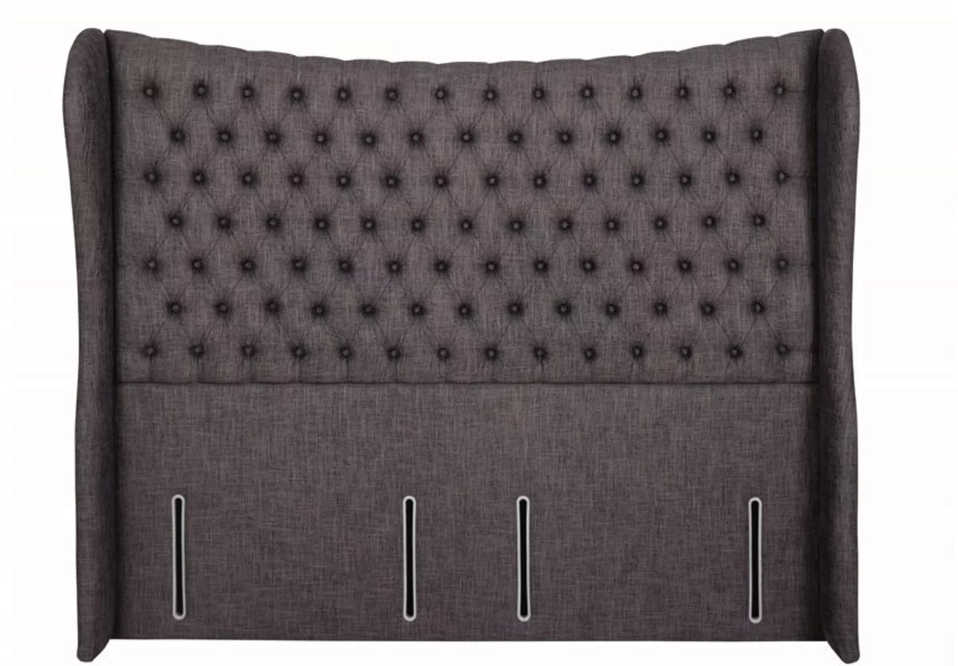 Hypnos Elizabeth Winged Euro-Wide Headboard