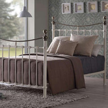 Load image into Gallery viewer, Time Living Elizabeth Bed Frame Cream
