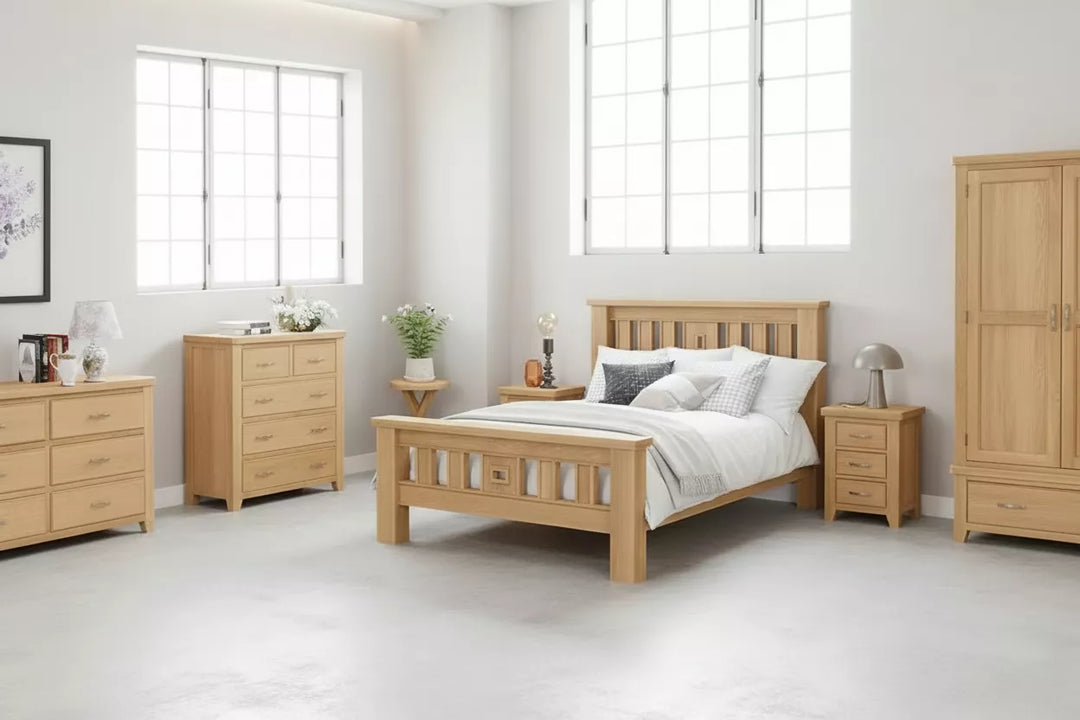 Honey B Sligo Solid Oak Bed Frame