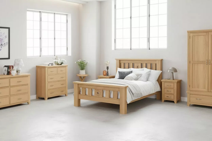 Honey B Sligo Solid Oak Bed Frame
