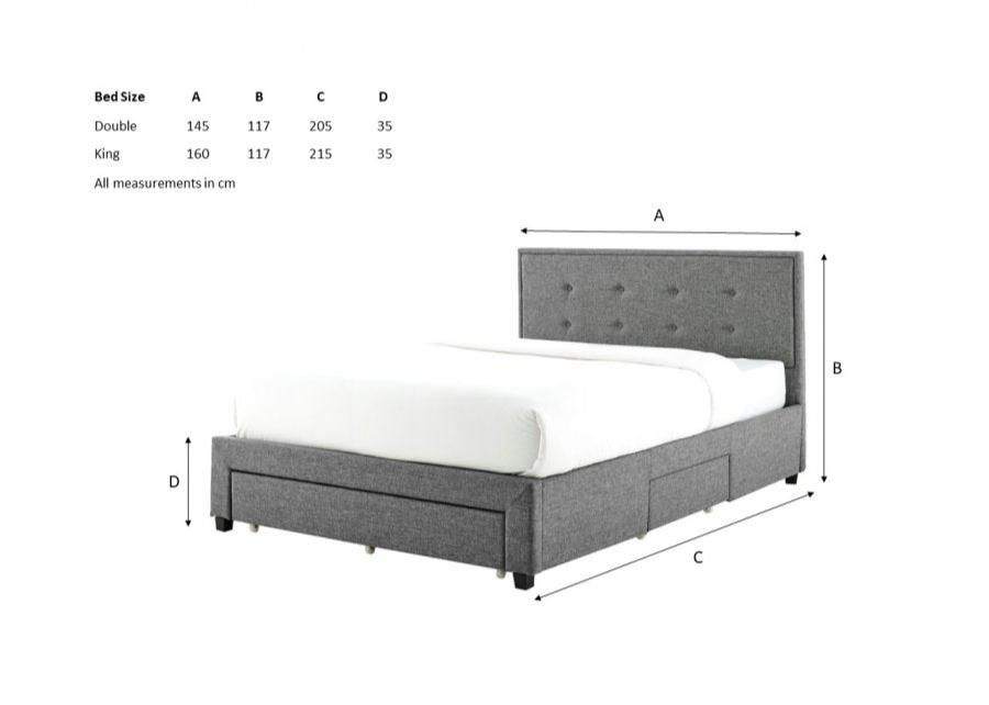 Limelight Florence Storage Bed Frame