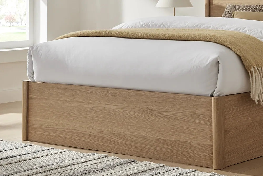 Limelight Jasmine Oak Ottoman Bed Frame